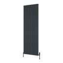 Reina Albano Vertical Aluminium Radiator - 1800x590mm - Anthracite A-ABN18058A