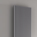 Reina Albano Vertical Aluminium Radiator - 1800mm x 590mm - Silver