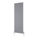 Reina Albano Vertical Aluminium Radiator - 1800x590mm - Silver A-ABN18058S