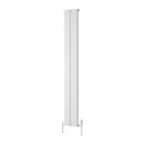 Reina Caldaro Vertical Aluminium Radiator - 1800x245mm - White A-CDR180024W