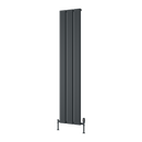 Reina Caldaro Vertical Aluminium Radiator - 1800mm x 370mm - Anthracite