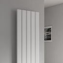 Reina Caldaro Vertical Aluminium Radiator - 1800mm x 620mm - White