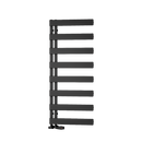 Reina Carpena Designer Heated Towel Rail - 1190x500mm - Black A-CPN1195SK