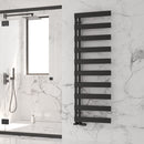 Reina Carpena Designer Heated Towel Rail - 1510x500mm - Black A-CPN1515SK