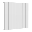 Reina Casina Flat Panel Horizontal Designer Radiator - 600x660mm - White A-CSC6066SW
