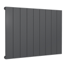 Reina Casina Flat Panel Horizontal Designer Radiator - 600x850mm - Anthracite A-CSC6085SA