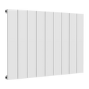 Reina Casina Flat Panel Horizontal Designer Radiator - 600x850mm - White A-CSC6085SW
