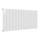Reina Casina Flat Panel Horizontal Designer Radiator - 600x1230mm - White A-CSC6123SW