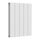 Reina Casina Double Panel Horizontal Designer Radiator - 600x470mm - White A-CSL060047WD