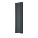 Reina Casina Double Panel Vertical Designer Radiator - 1800x470mm - Anthracite A-CSL180047AD