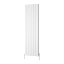 Reina Casina Double Panel Vertical Designer Radiator - 1800x565mm - White A-CSL180056WD