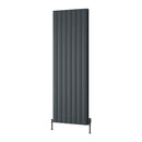 Reina Casina Double Panel Vertical Designer Radiator - 1800x660mm - Anthracite A-CSL180066AD