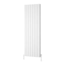 Reina Casina Double Panel Vertical Designer Radiator - 1800x660mm - White A-CSL180066WD