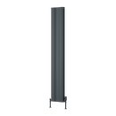 Reina Gio Double Panel Vertical Designer Radiator - 1800x280mm - Anthracite A-GI318AD