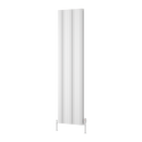 Reina Gio Double Panel Vertical Designer Radiator - 1800x470mm - White A-GI518WD