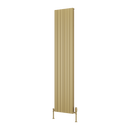 Reina Melvin Vertical Designer Radiator - 1800x360mm - Brass A-MVN18036B