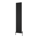 Reina Melvin Vertical Designer Radiator - 1800x360mm - Black A-MVN18036K