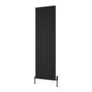 Reina Melvin Vertical Designer Radiator - 1800x540mm - Black A-MVN18054K
