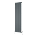 Reina Piatto Single Panel Vertical Designer Radiator - 1800x445mm - Anthracite A-PTO180044SA