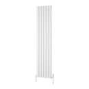 Reina Piatto Single Panel Vertical Designer Radiator - 1800x445mm - White A-PTO180044SW