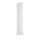 Reina Piatto Single Panel Vertical Designer Radiator - 1800mm x 445mm - White