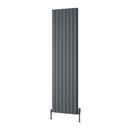 Reina Piatto Double Panel Vertical Designer Radiator - 1800x520mm - Anthracite A-PTO180052DA