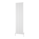 Reina Piatto Single Panel Vertical Designer Radiator - 1800mm x 520mm - White