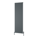 Reina Piatto Single Panel Vertical Designer Radiator - 1800mm x 595mm - Anthracite