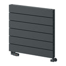 Reina Rienza Horizontal Aluminium Designer Radiator - 565x600mm - Anthracite A-RNZ56060A