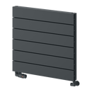 Reina Rienza Horizontal Aluminium Designer Radiator - 565mm x 600mm - Anthracite
