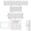 Reina Rienza Horizontal Aluminium Designer Radiator - 565x1000mm - Anthracite A-RNZ56100A