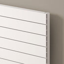 Reina Rienza Horizontal Aluminium Designer Radiator - 565x1000mm - White A-RNZ56100W