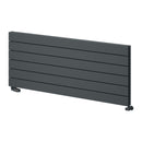 Reina Rienza Horizontal Aluminium Designer Radiator - 565x1400mm - Anthracite A-RNZ56140A