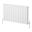 Reina Resia Horizontal Aluminium Designer Radiator - 600x1040mm - White A-RSA060104W