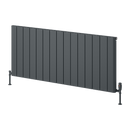 Reina Resia Horizontal Aluminium Designer Radiator - 600mm x 1420mm - Anthracite