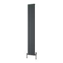Reina Resia Vertical Aluminium Designer Radiator - 1800mm x 280mm - Anthracite