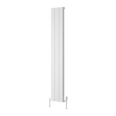 Reina Resia Vertical Aluminium Designer Radiator - 1800mm x 280mm - White