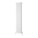 Reina Resia Vertical Aluminium Designer Radiator - 1800x375mm - White A-RSA180037W