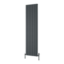 Reina Resia Vertical Aluminium Designer Radiator - 1800x470mm - Anthracite A-RSA180047A