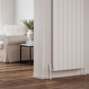 Reina Resia Vertical Aluminium Designer Radiator - 1800mm x 660mm - White