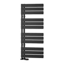 Reina Vada Vertical Designer Heated Towel Rail - 1190x500mm - Black A-VDA1195SK