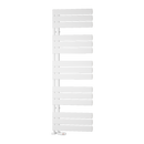Reina Vada Vertical Designer Heated Towel Rail - 1510mm x 500mm - White
