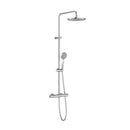 Roca 2 Outlet Thermostatic Exposed Shower Column - Chrome
