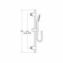 Roca Sensum Slide Rail With 3 Function Shower Handset, Bracket And Hose