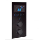 Roca Smart Square 2 Outlet Thermostatic Concealed Shower Set - Chrome