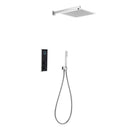 Roca Smart Square 2 Outlet Thermostatic Concealed Shower Set - Chrome