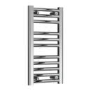 Reina Diva Flat Heated  Towel Rail - 600mm x 300mm - Chrome