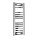Reina Diva Flat Heated  Towel Rail - 800mm x 300mm - Chrome