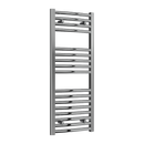 Reina Diva Curved Heated Towel Rail - 1000mm x 400mm - Chrome