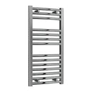 Reina Diva Curved Heated Towel Rail - 800x400mm - Chrome AG40800CC